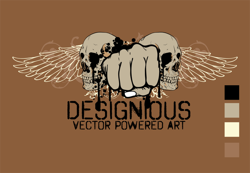 Free Vector T Shirt Design 3 - Vector download