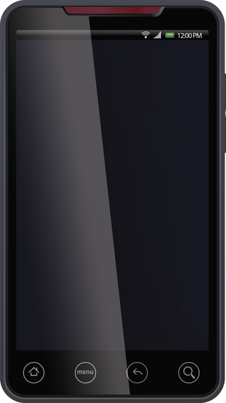 Vector de telefono android Vector de telefono android