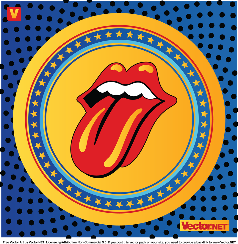 Rolling Stones Lips Logo Vector Download