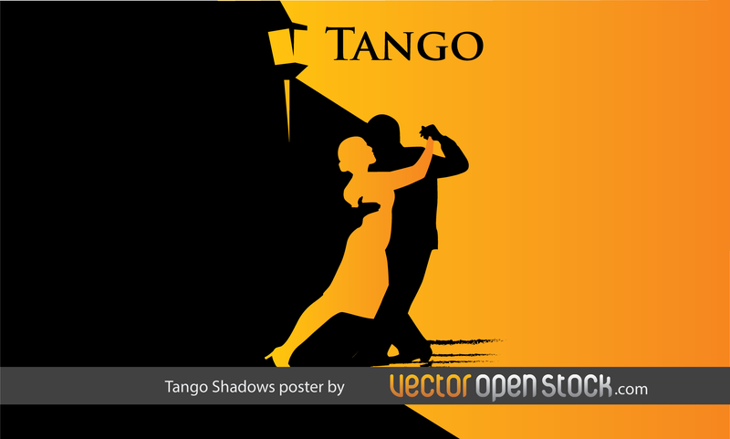 Tango Shadows Poster Tango Shadows Poster