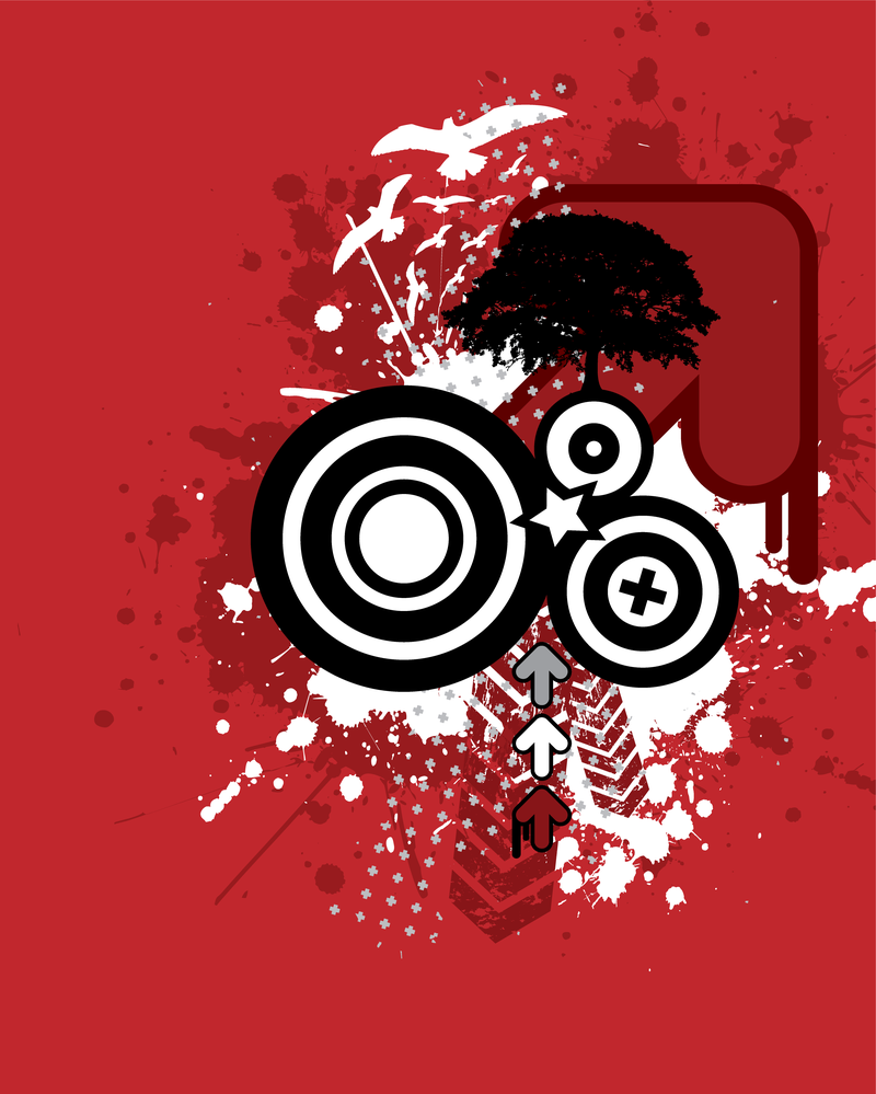 Abstrakte Musik Logo Design
