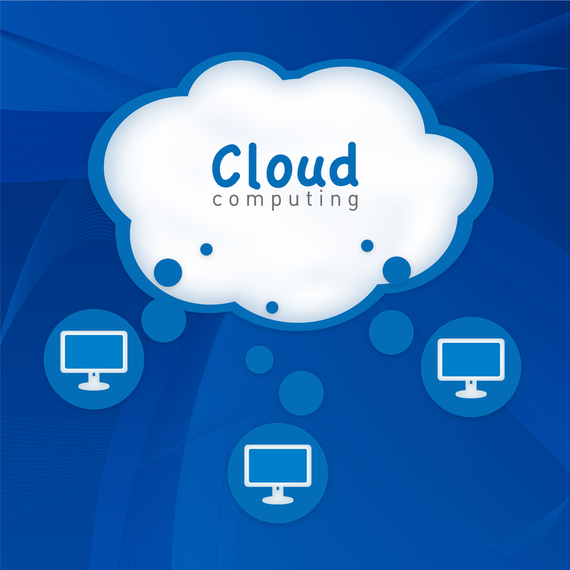 Cloud Computing Vector Illustration Cloud Computing Vector Illustration