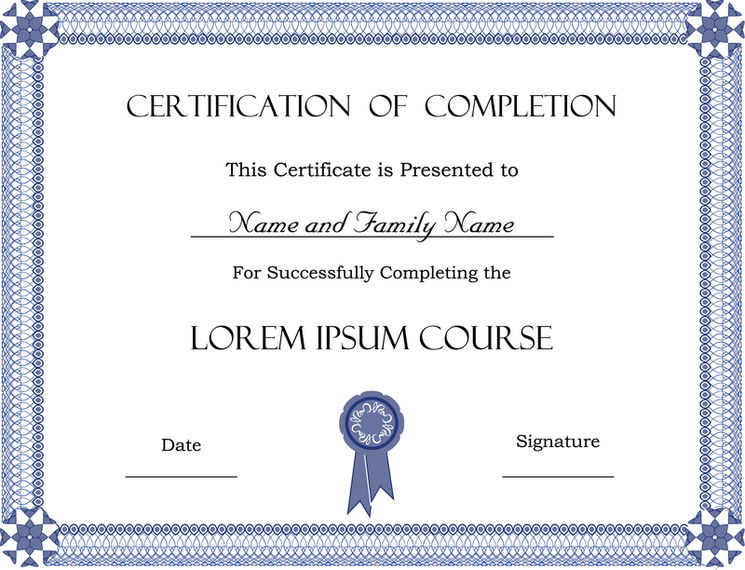 certificados