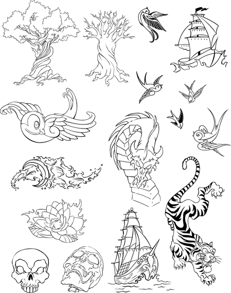 More Than One Line Drawing Vector Graphics More Than One Line Drawing Vector Graphics