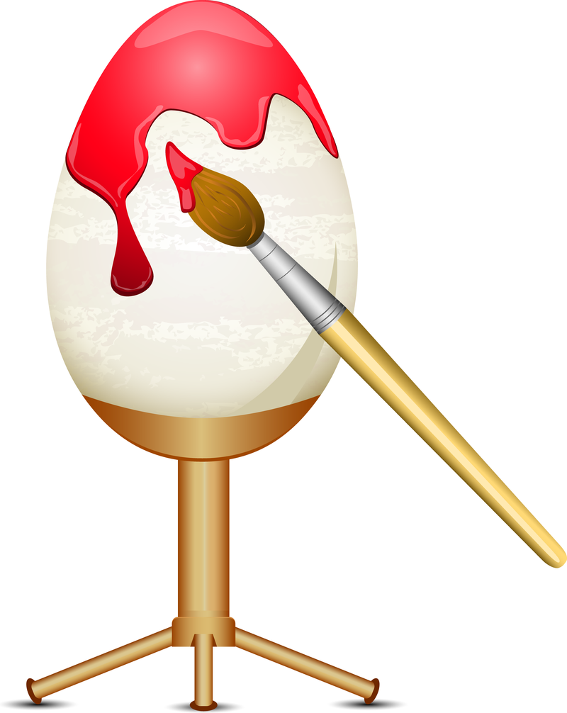 Huevo de Pascua 01 Vector