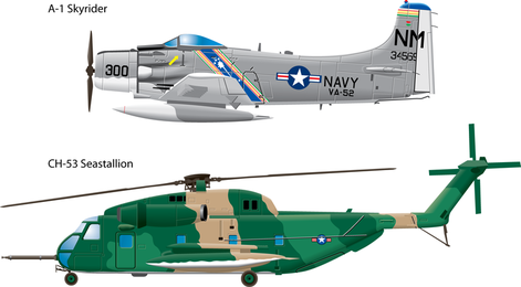 Vetor de aeronave militar