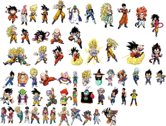 Vector de personaje de Dragon Ball