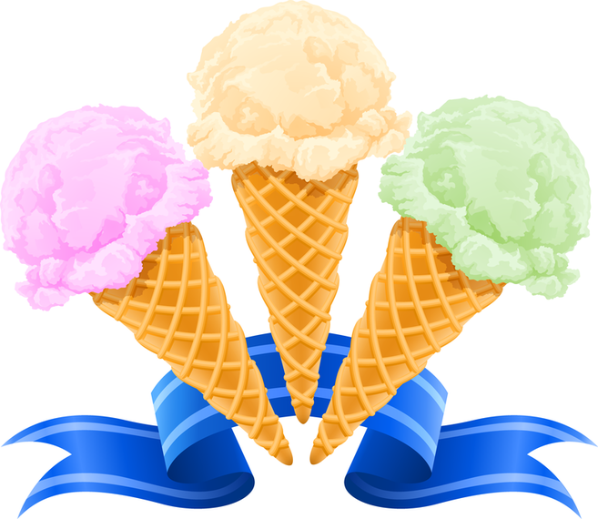 Popsicles And Cones Vector Popsicles And Cones Vector