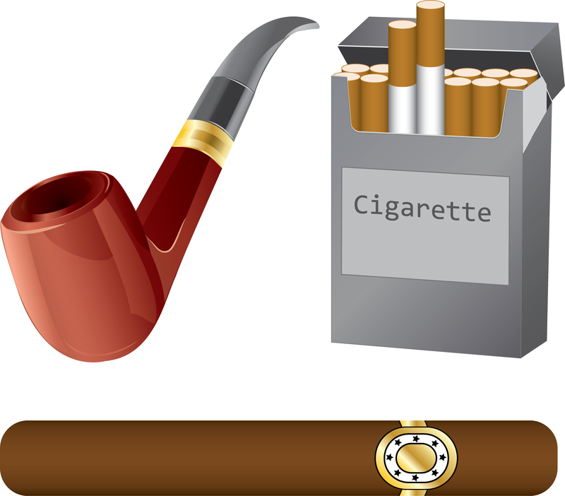 Zigaretten-ClipArt-Set