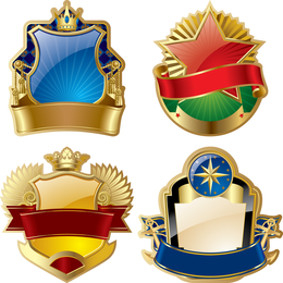 Emblema do logotipo do vetor lindo