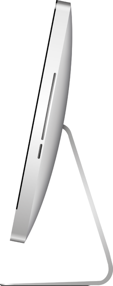 Imac 27 vista lateral Imac 27 vista lateral