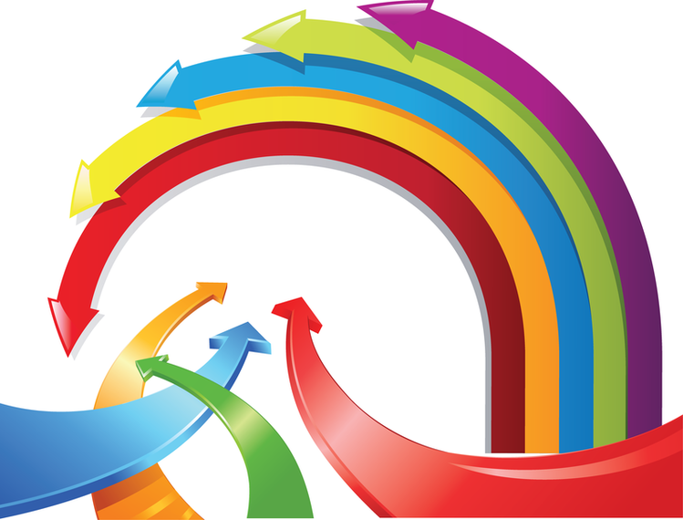 Free Color Arrows Vector Free Color Arrows Vector