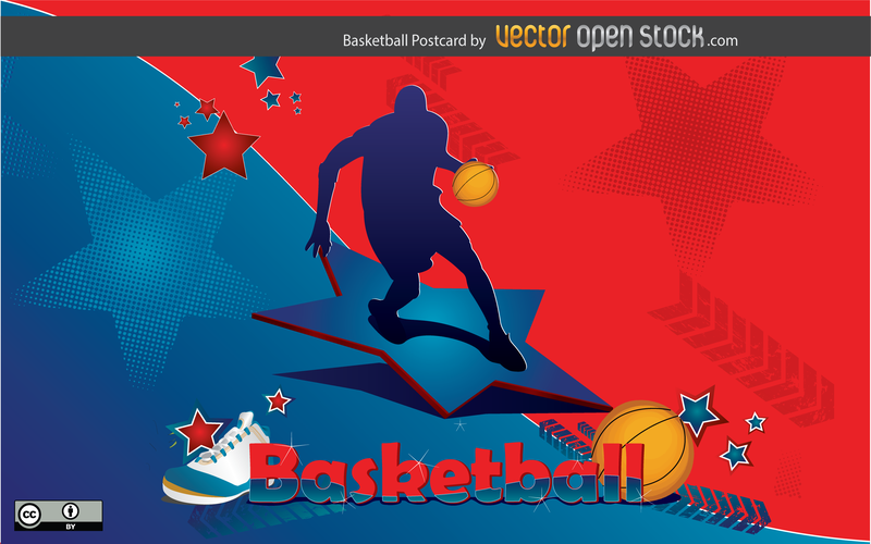 Basketball Postcard Design Basketball Postcard Design