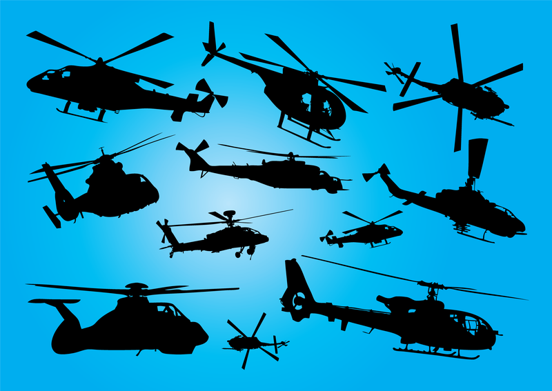 Helicopters - Vector download