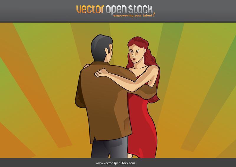Tango Couple Dancing Tango Couple Dancing