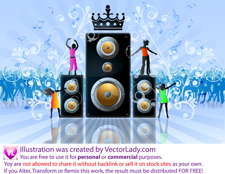 Free Party Flyer Stock Vector Free Party Flyer Stock Vector