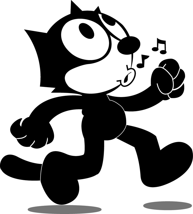 Download Felix The Cat Cartoon - Vector download