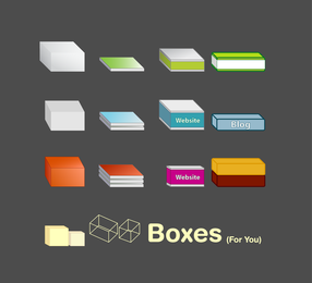 box illustration vector free download