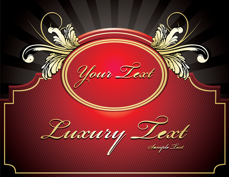 Ilustrador Cs3 do escudo real vermelho