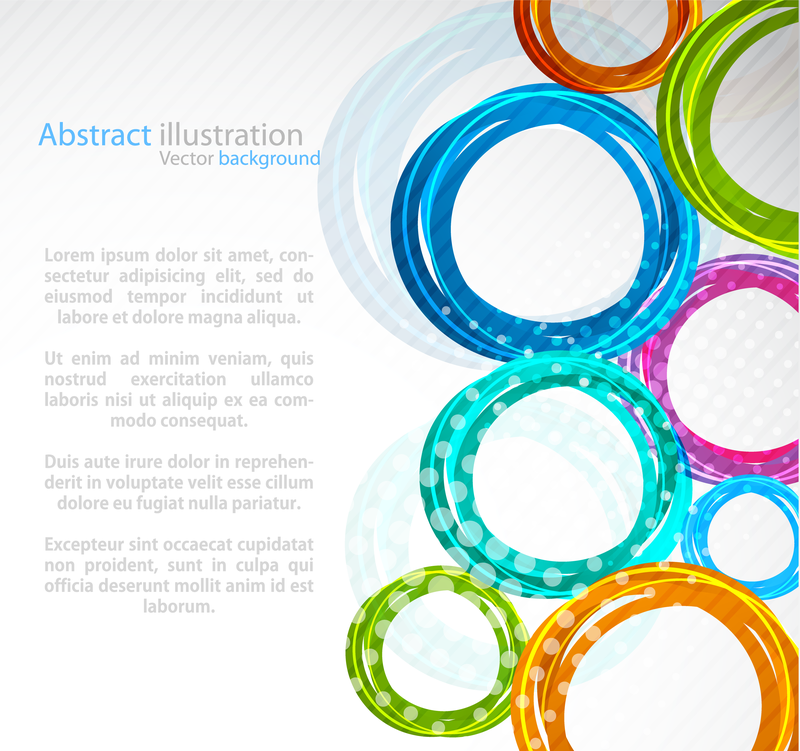 Vetor de círculo de moda 01