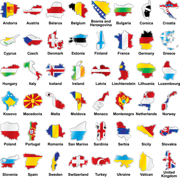 Territorio Nacional Y Bandera 02 Vector Territorio Nacional Y Bandera 02 Vector