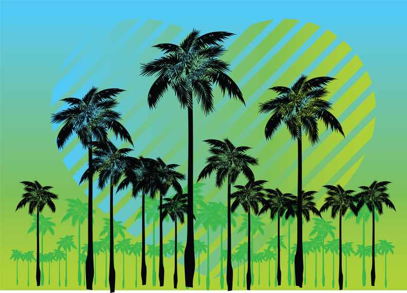 Vectores gratis de palmeras Vectores gratis de palmeras