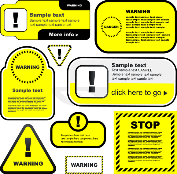 Warning Vector Warning Vector