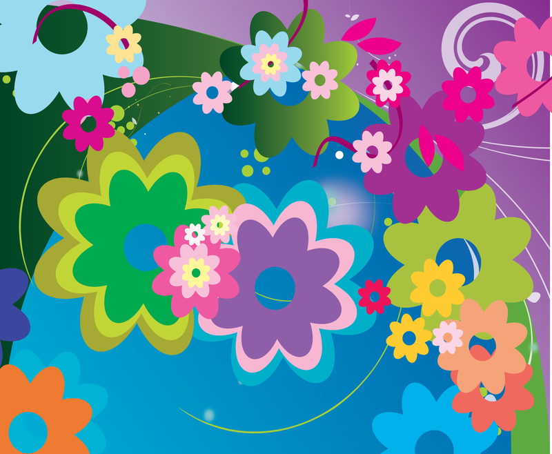 Colorful card. A_variety_of_shopping_sites_decorative_Graphics_vector_153235