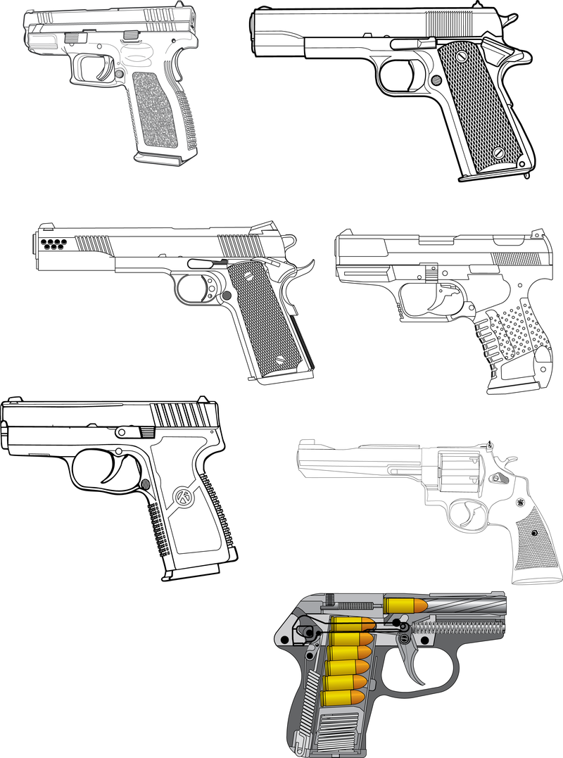 Estoque de arma de mão