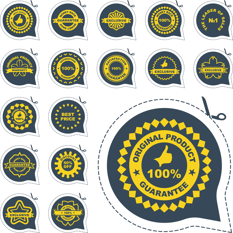 All Kinds Of Badge Labels 04 Vector Vector Download