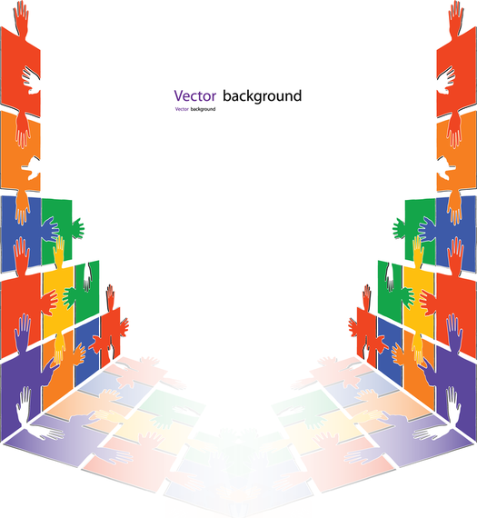 Puzzles Gesture Template 03 Vector Puzzles Gesture Template 03 Vector