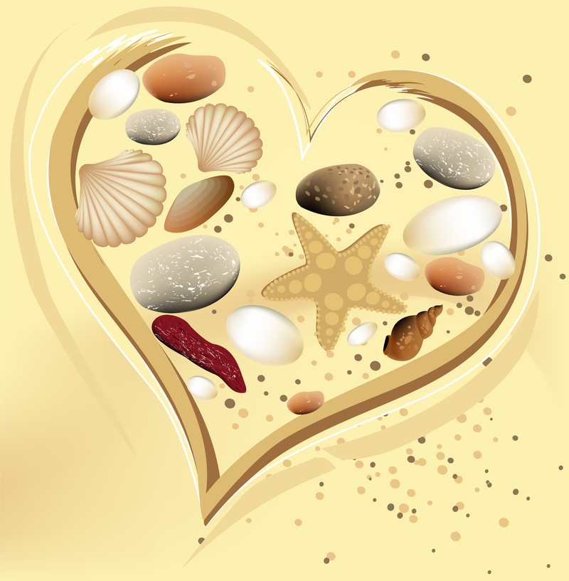 Vetor de casca colorida