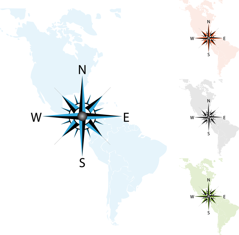Vector de mapa antiguo