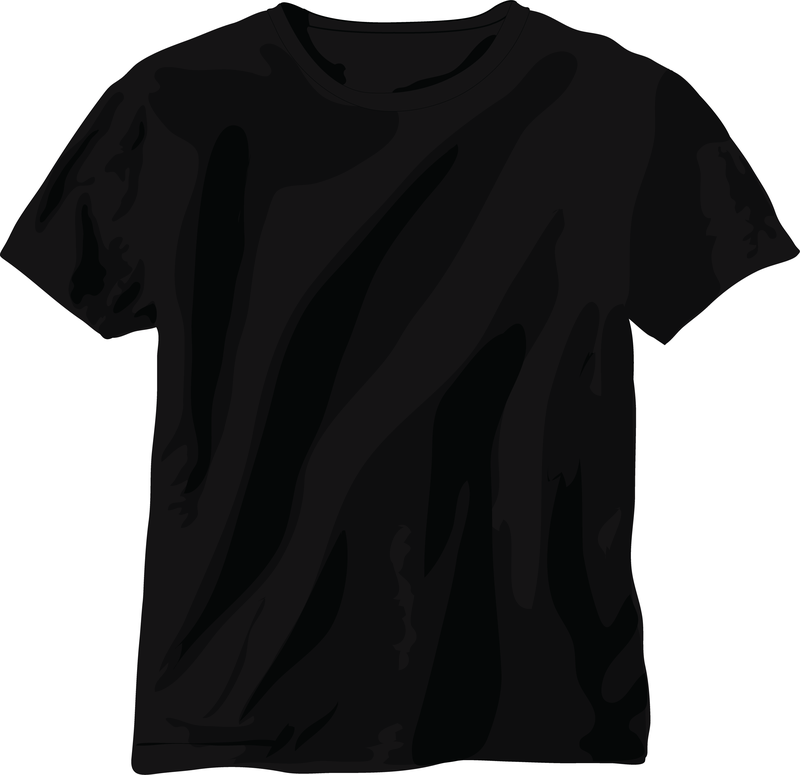 Vector Black Tshirt Vector Download