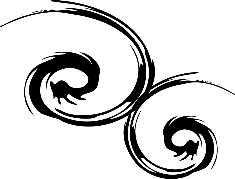 Design espiral gótico