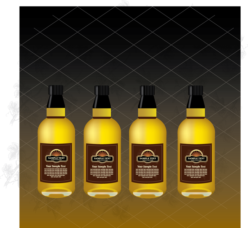 Vector Foreign Bottle Garrafa de cerveja