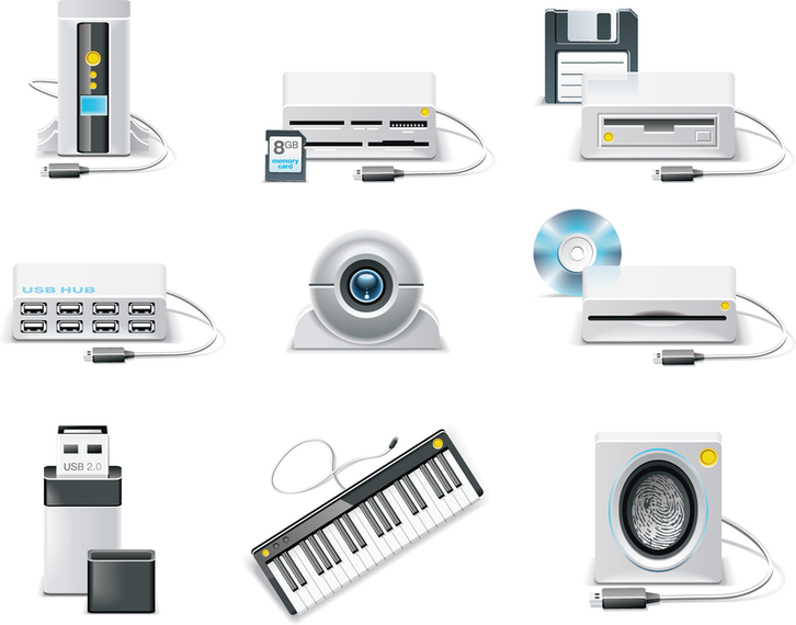 Vetor de produtos eletrônicos Vetor de produtos eletrônicos