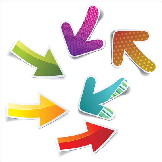 Variety Of Practical Dynamic Arrow Vector Variety Of Practical Dynamic Arrow Vector