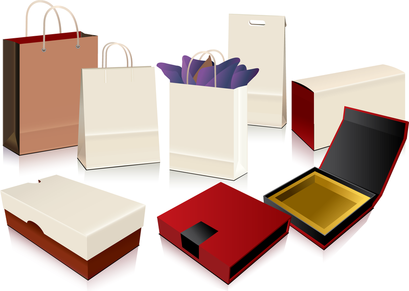 Download Empty Shopping Bag Packaging Vector - Vector download