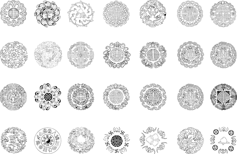 Chinese Classical Tradition Of Eleven Vector Chinese Classical Tradition Of Eleven Vector