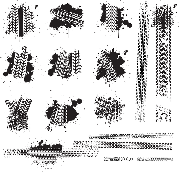 Tire Brake Printed 01 Vector Tire Brake Printed 01 Vector