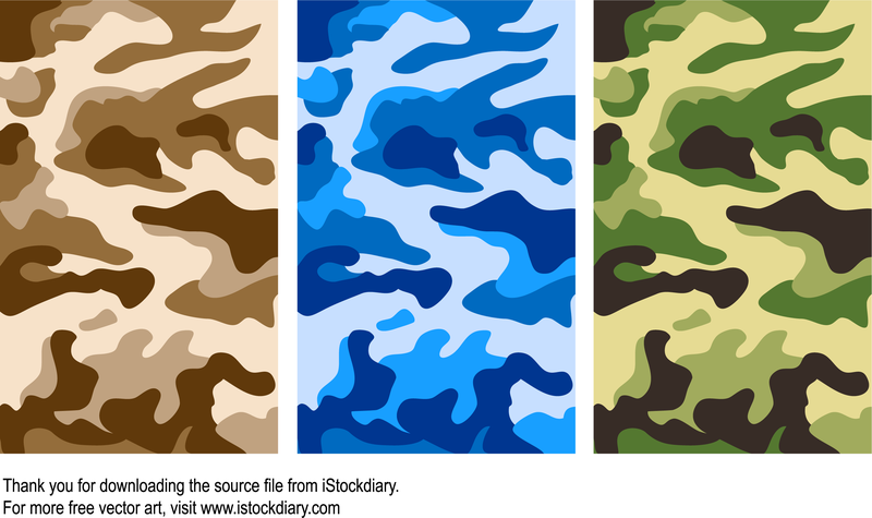 Download Camouflage Print - Vector download