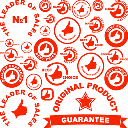 Hundred Percent Received Vector Hundred Percent Received Vector