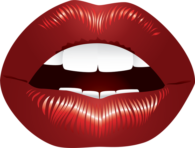 Lippen-Vektor Lippen-Vektor