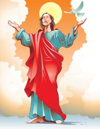 Vector de cristo