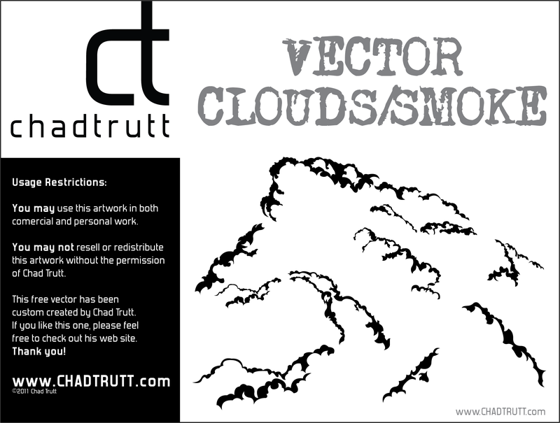 Vector Clouds Smoke - Vector download