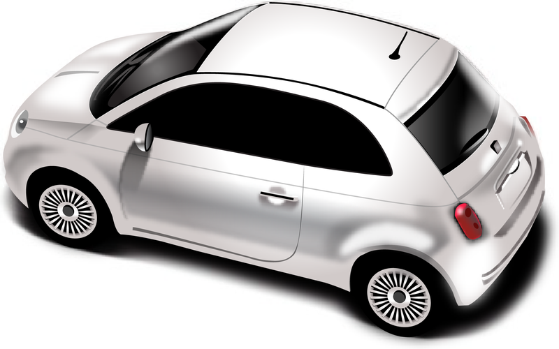 Neue detaillierte Abbildung des Fiat 500
