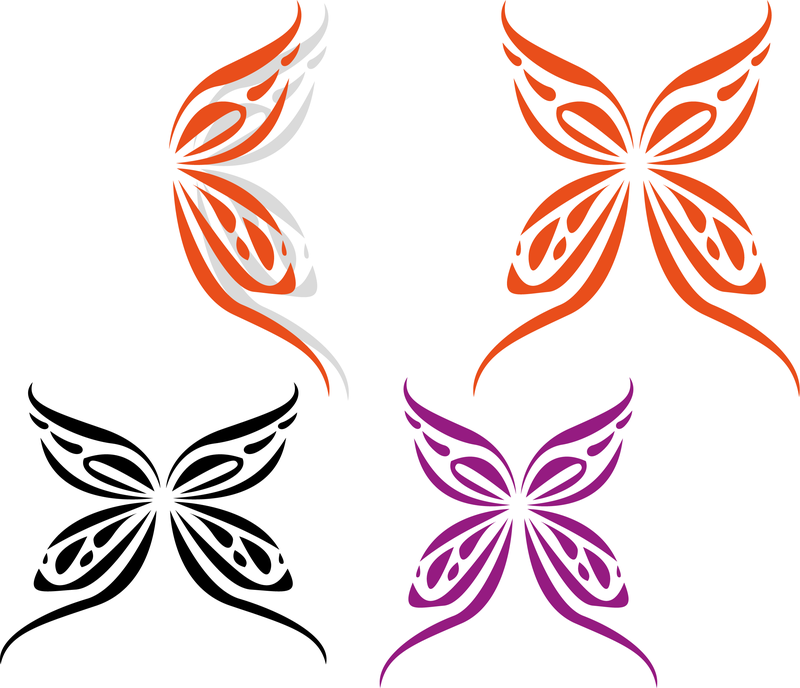 Download Butterfly Wings Design - Vector download