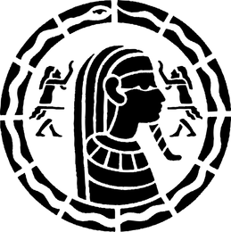 Vector de mosaico egipcio