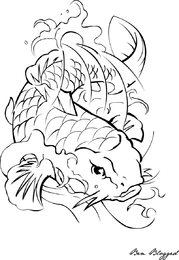Coi Fish Tattoo 3